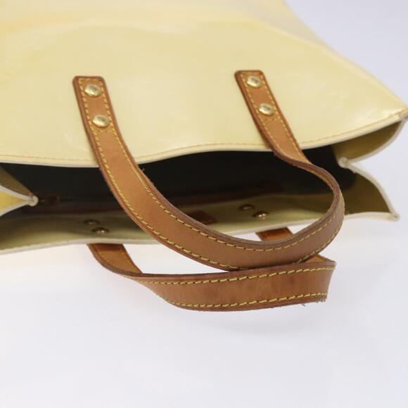 LOUIS VUITTON Monogram Vernis Reade PM Hand Bag Perle M91336 - Picture 7 of 12